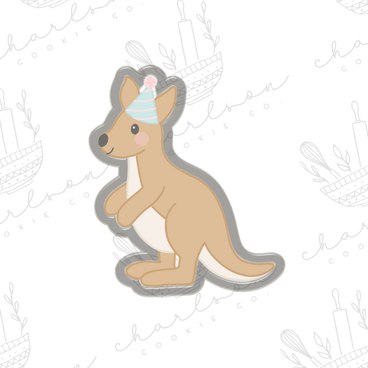 Kangaroo cookie cutter