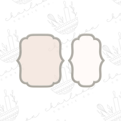 Plaque no. 16 cookie cutter