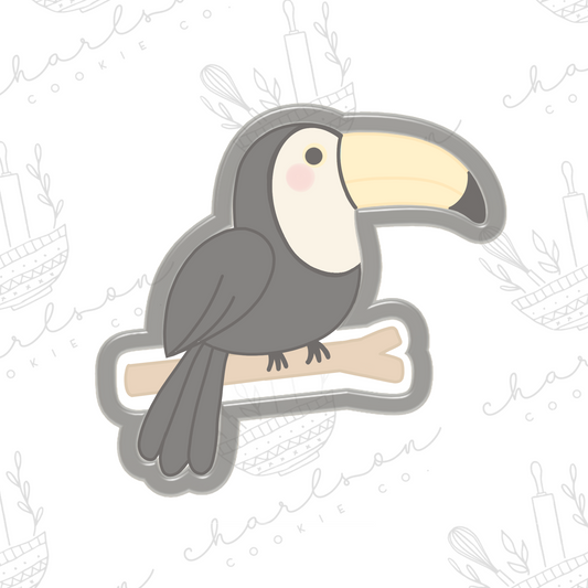 Toucan cookie cutter