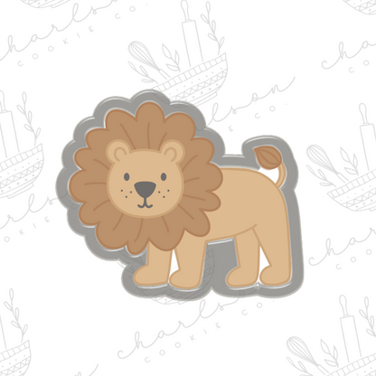 Lion cookie cutter