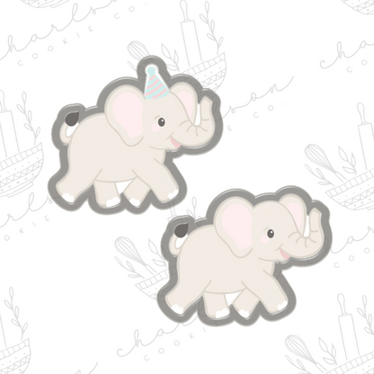 Elephant no. 2 cookie cutter