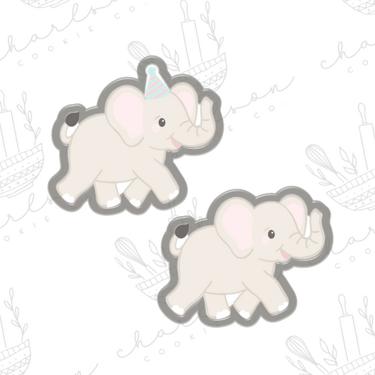 Elephant no. 2 cookie cutter