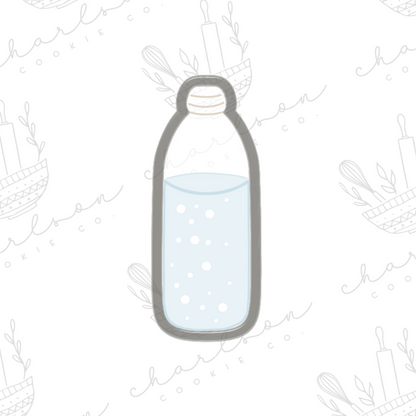 Water bottle cookie cutter