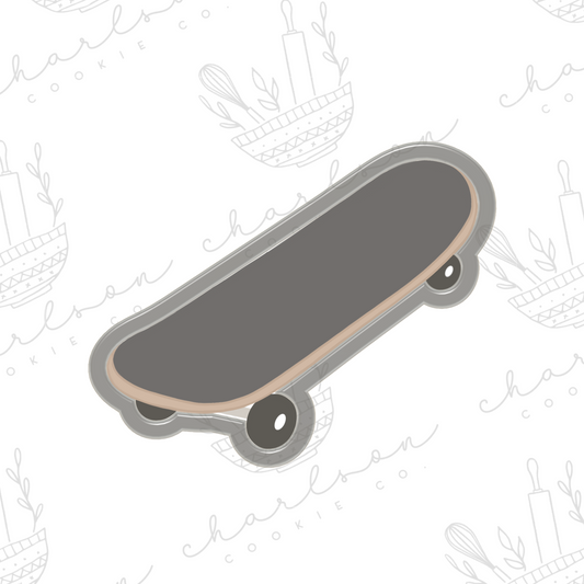 Skateboard cookie cutter