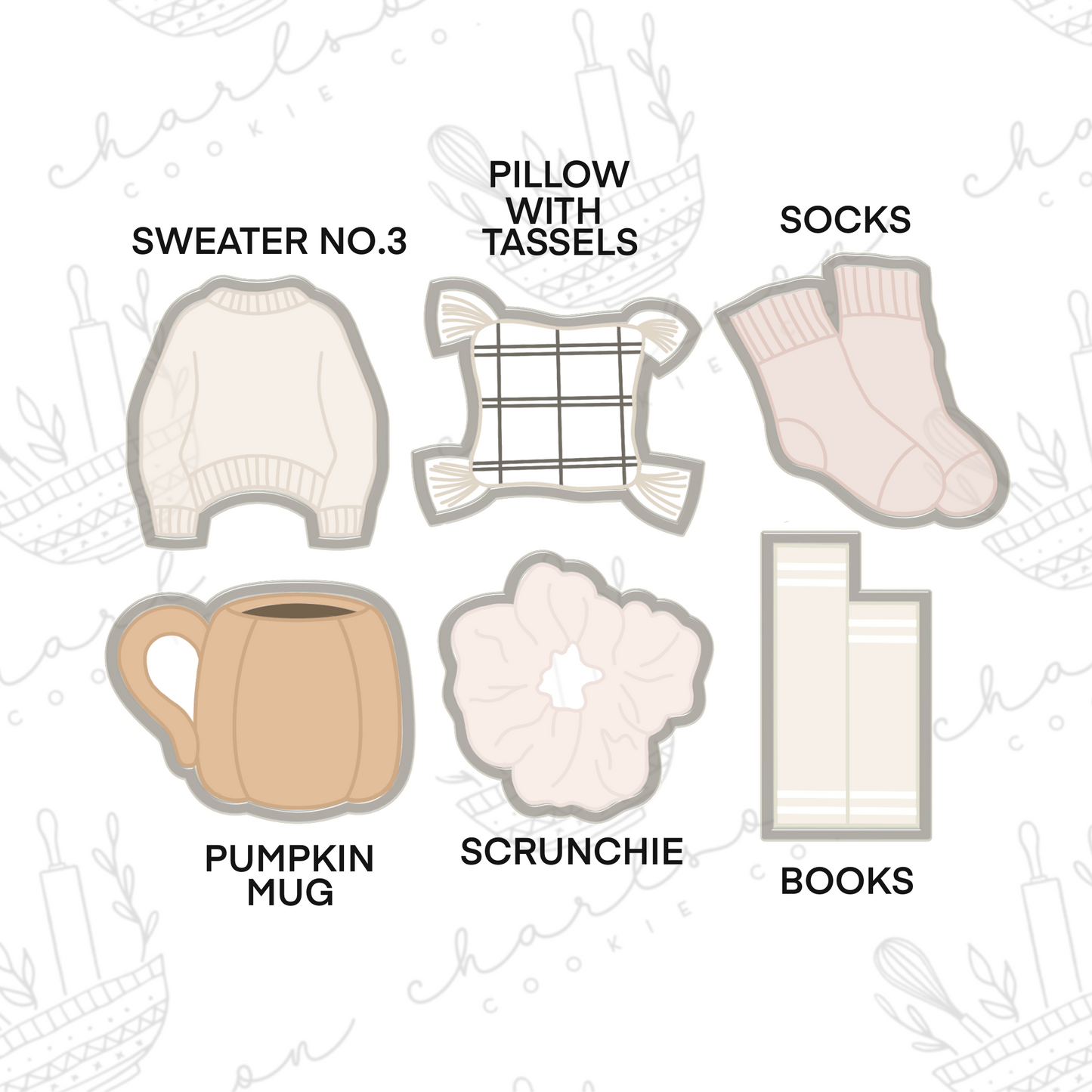 EA Cookie Co. Collab - Fall theme cookie cutters