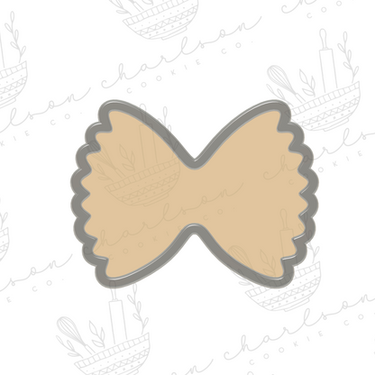 Farfalle pasta cookie cutter