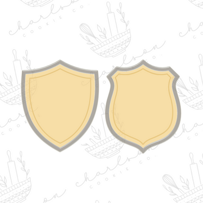 Badge cookie cutter