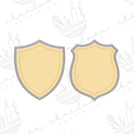Badge cookie cutter