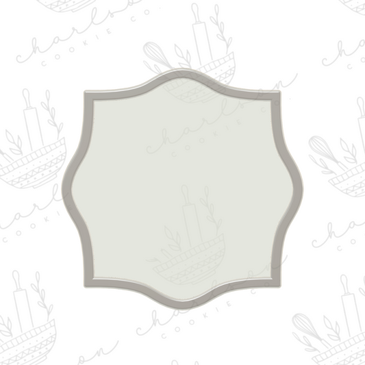 Plaque no. 17 cookie cutter