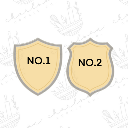 Badge cookie cutter