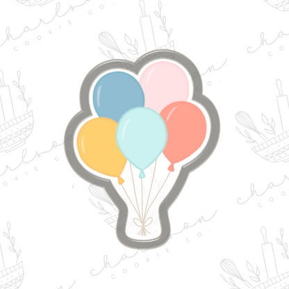 Balloons no. 5 cookie cutter