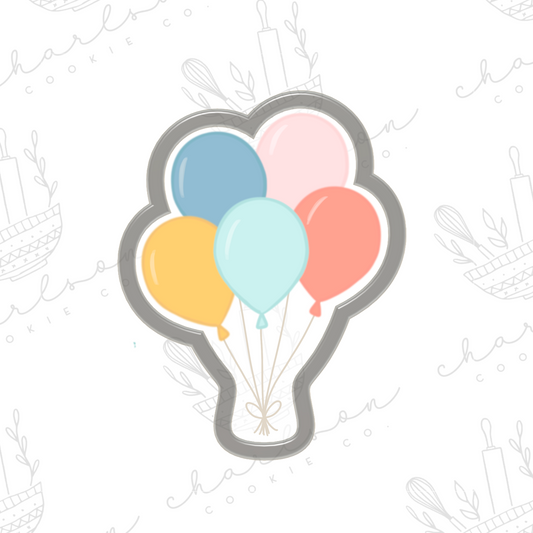 Balloons no. 5 cookie cutter