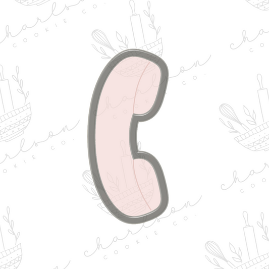 Telephone cookie cutter