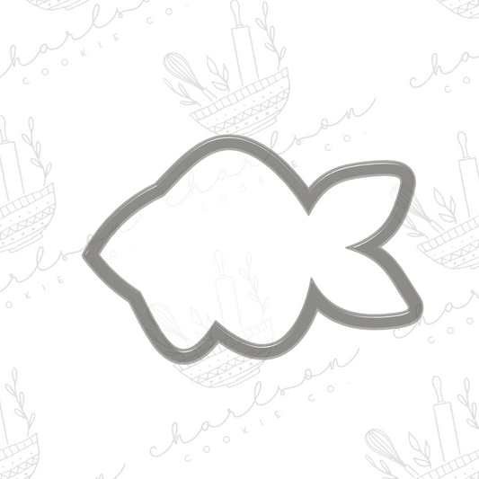 Fish cookie cutter (Linen & Gray)