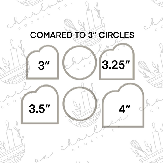 Double arches no. 2 cookie cutter