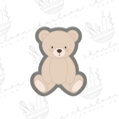 Teddy bear no. 4 cookie cutter