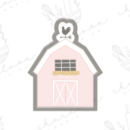 Barn no. 2 cookie cutter