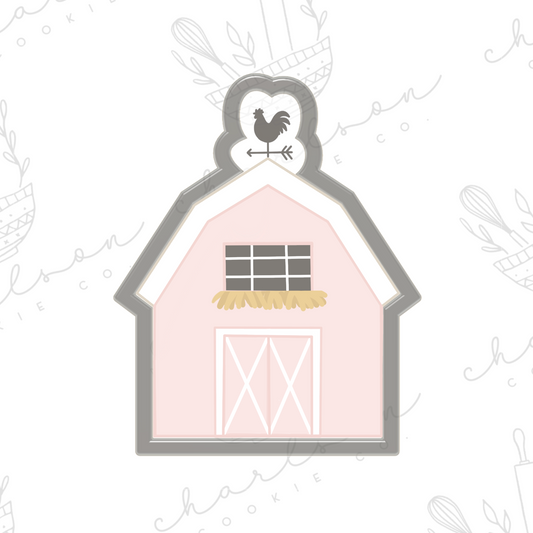 Barn no. 2 cookie cutter