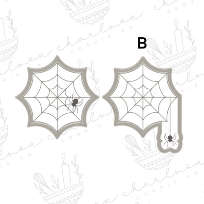 Spider web cookie cutter (sweetdeespatisserie)