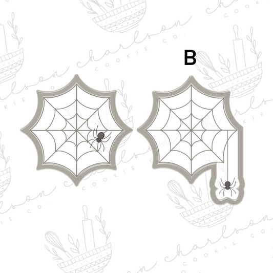 Spider web cookie cutter (sweetdeespatisserie)