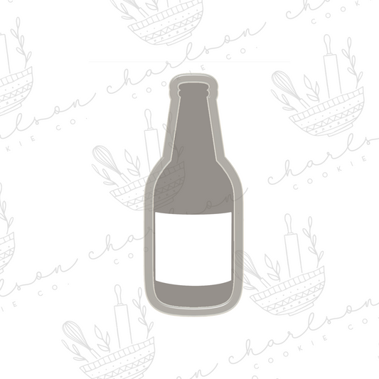 Beer bottle cookie cutter (sweetdeespatisserie)