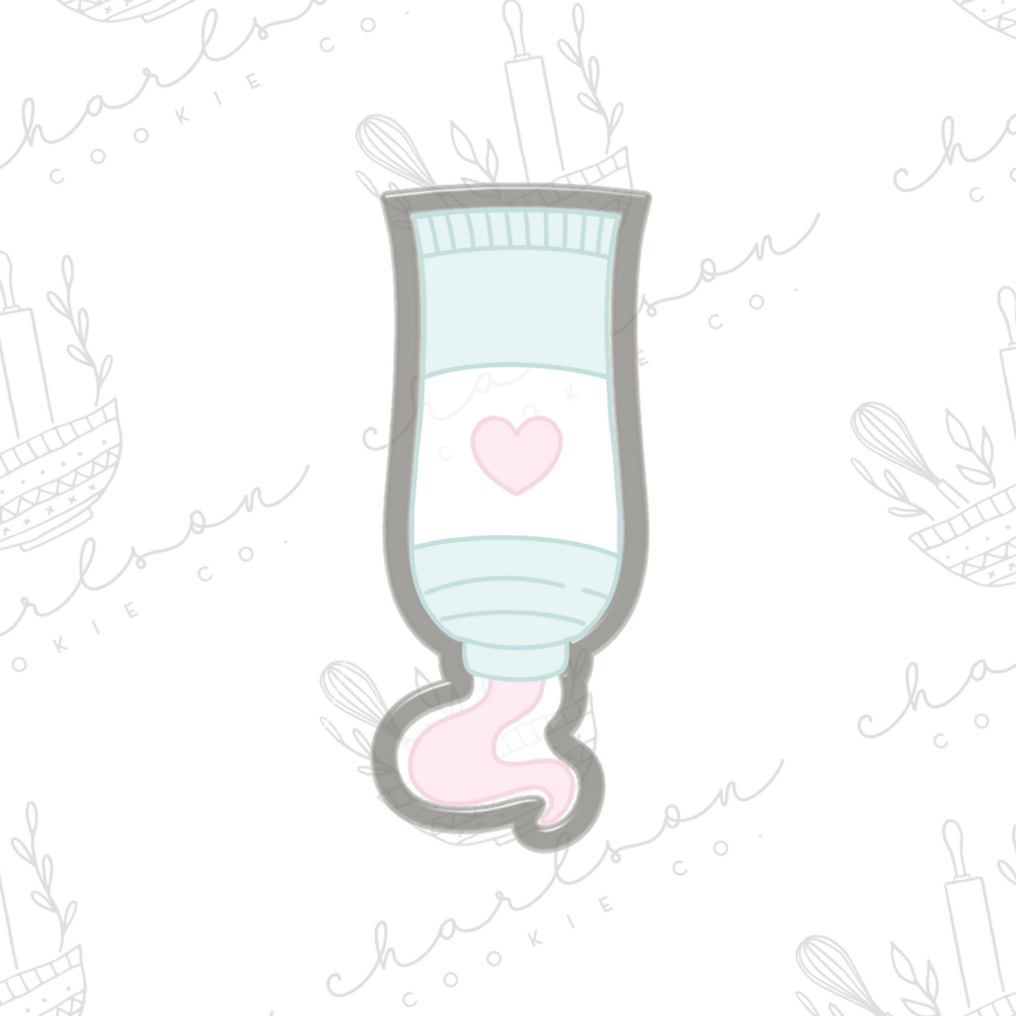 Paint brush cookie cutter