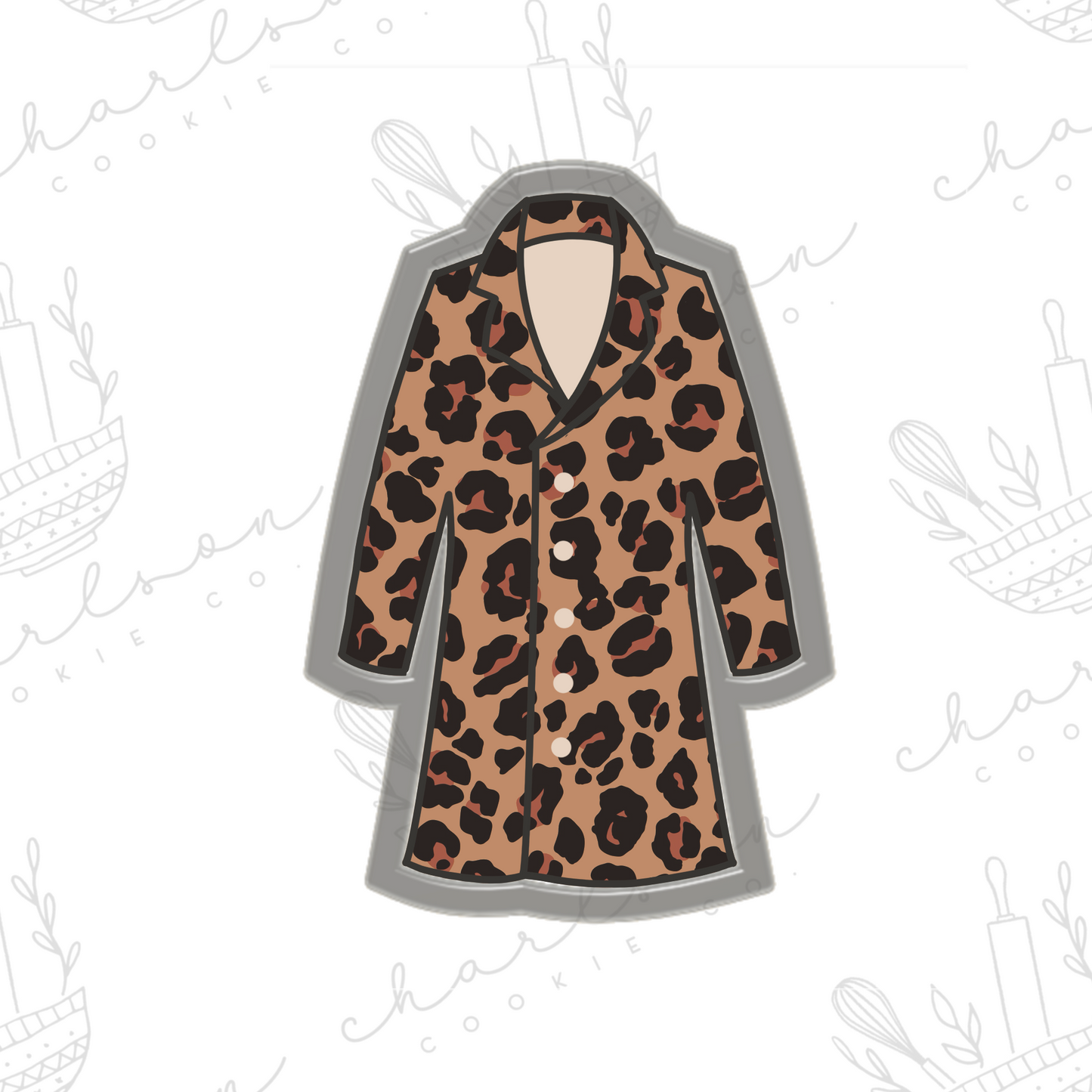 Coat cookie cutter