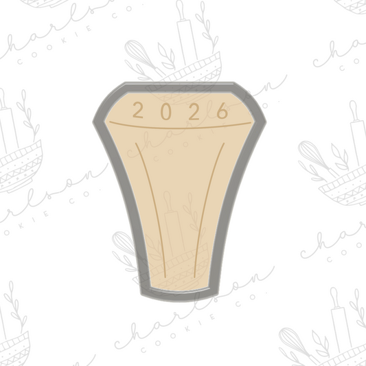 Class ring cookie cutter