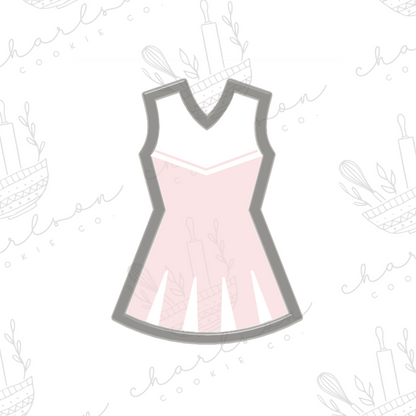 Cheer outfit cookie cutter