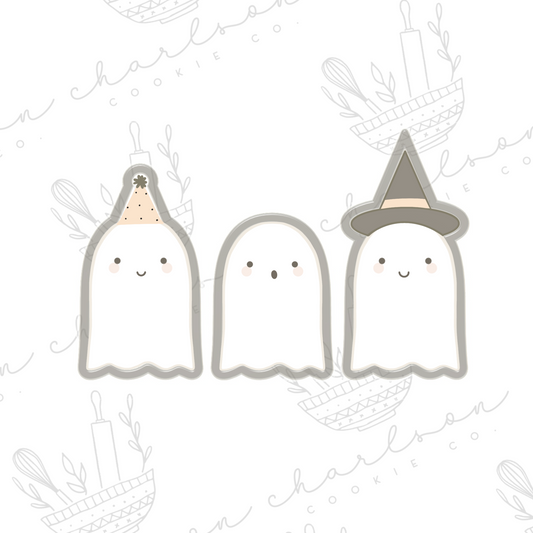 Ghost no. 3 cookie cutter