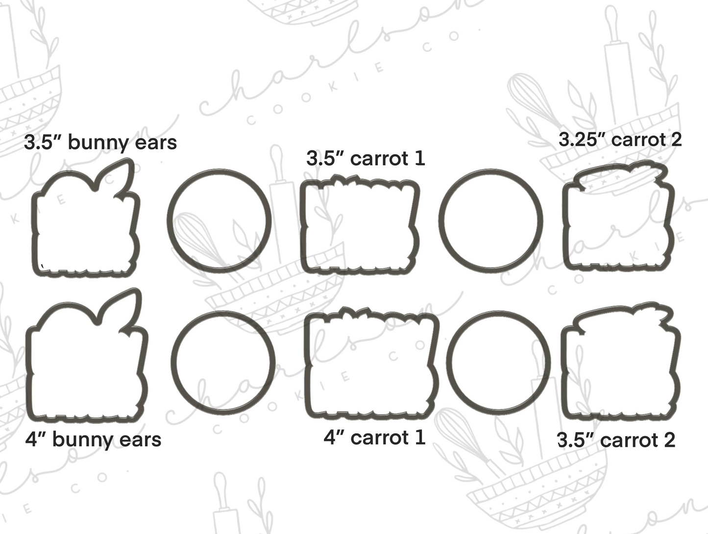 Happy Easter cookie cutter