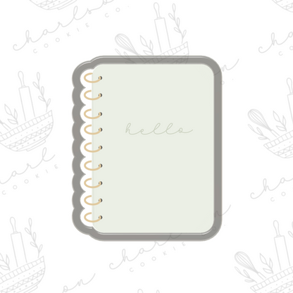 Notebook B cookie cutter