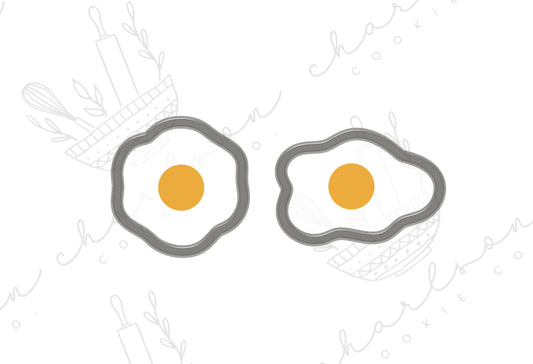 Fried egg cookie cutter