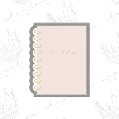 Notebook cookie cutter