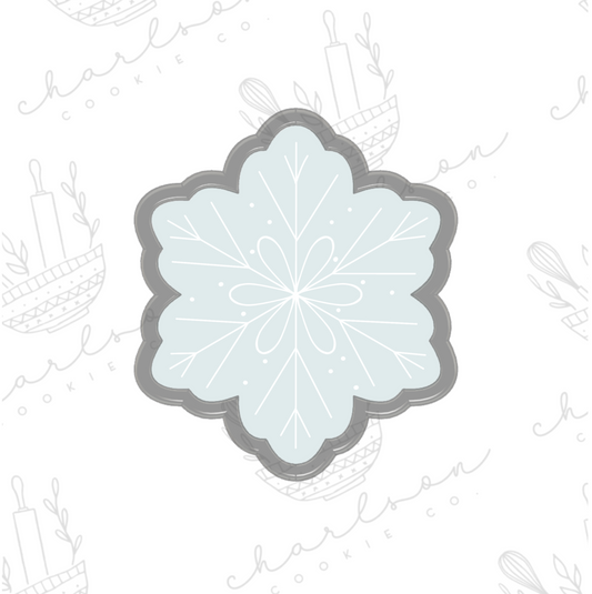 Snowflake cookie cutter