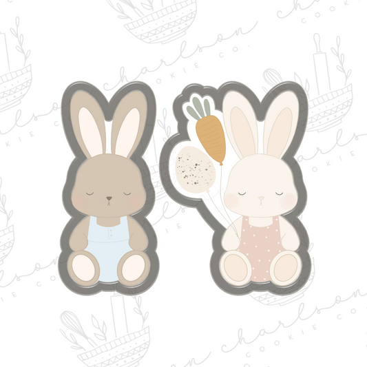 Bunny no. 3 cookie cutter
