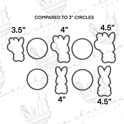 Bunny no. 3 cookie cutter