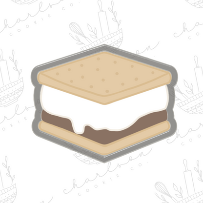 Smores cookie cutter