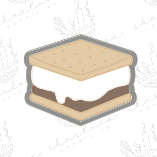 Smores cookie cutter