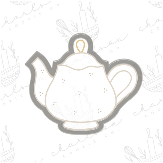 Teapot no. 3 cookie cutter
