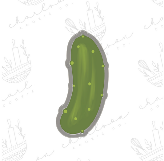 Pickle cookie cutter (sweetdeespatisserie)