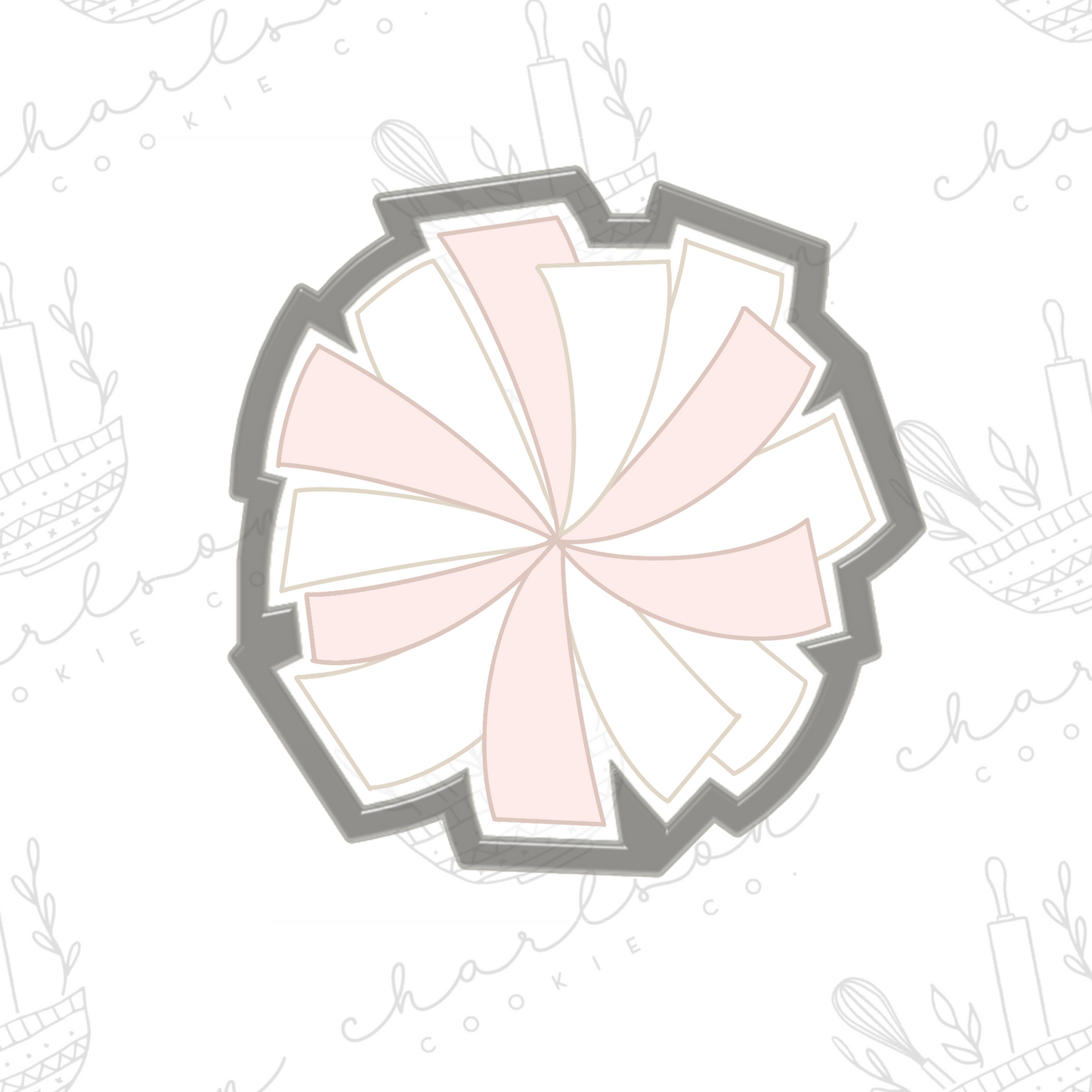 Pom pom cookie cutter