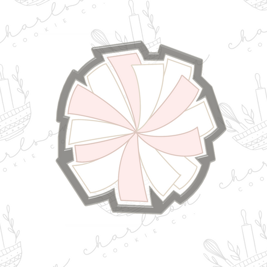 Pom pom cookie cutter