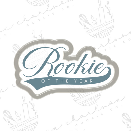 Rookie of the year cookie cutter