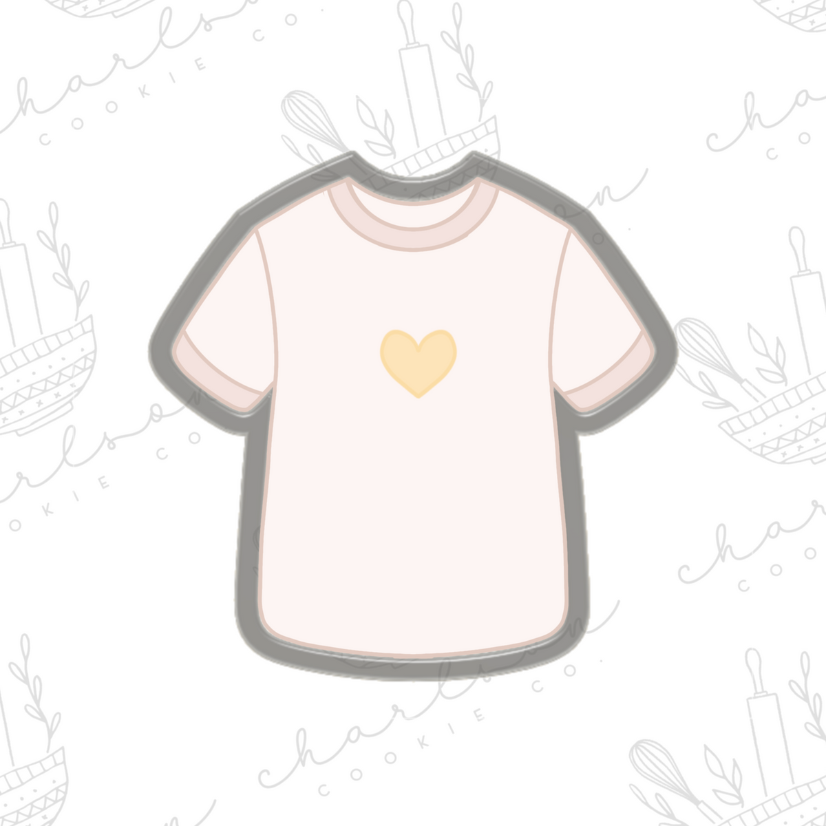 T-shirt cookie cutter