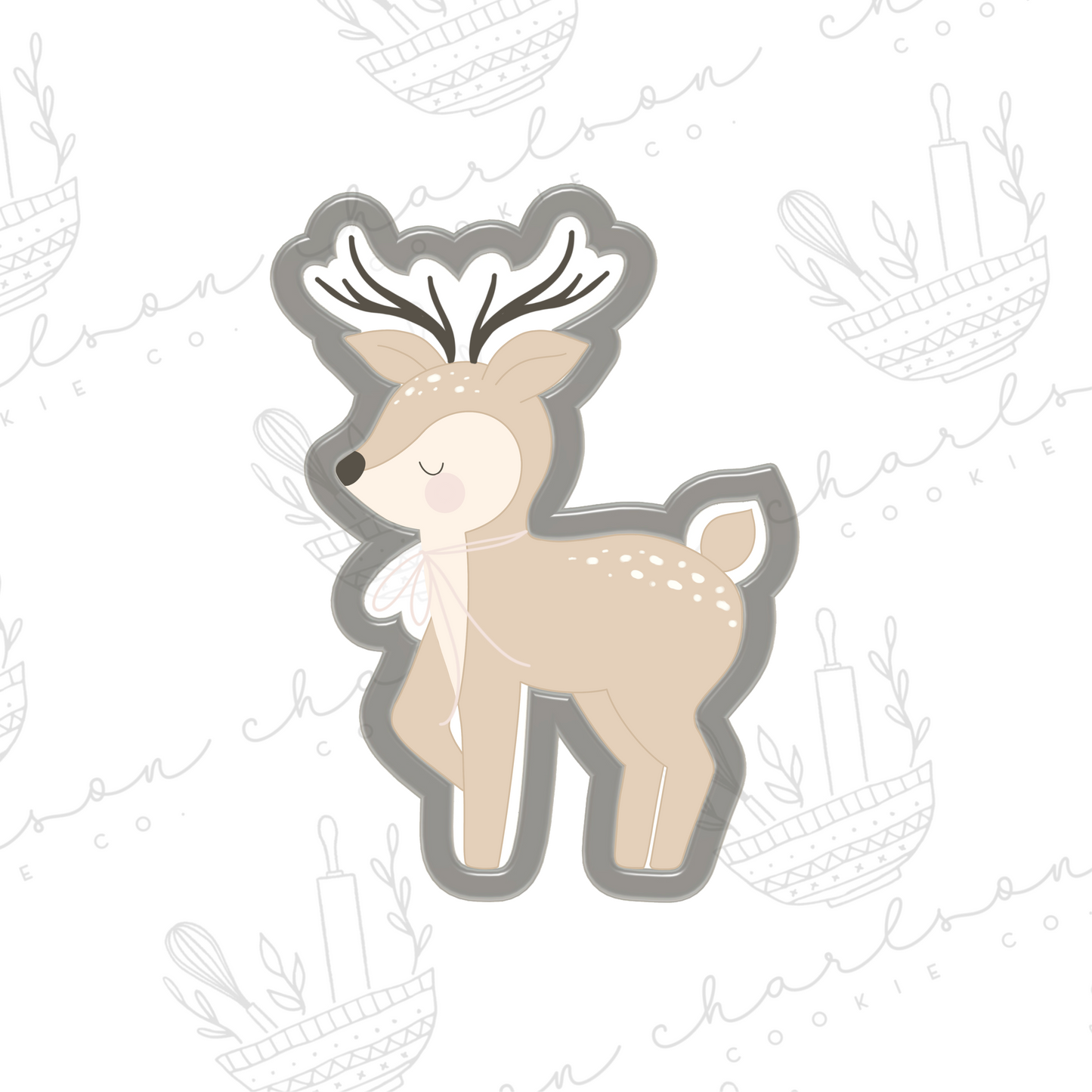 Deer no. 2 cookie cutter