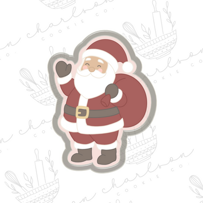 Santa no. 4 cookie cutter
