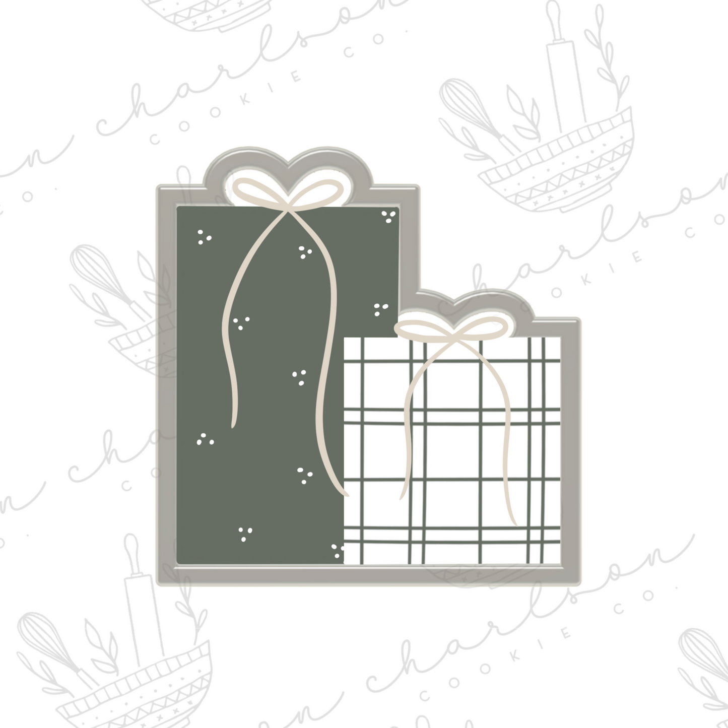 Gift box no. 6 cookie cutter