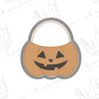 Pumpkin basket no. 2 cookie cutter