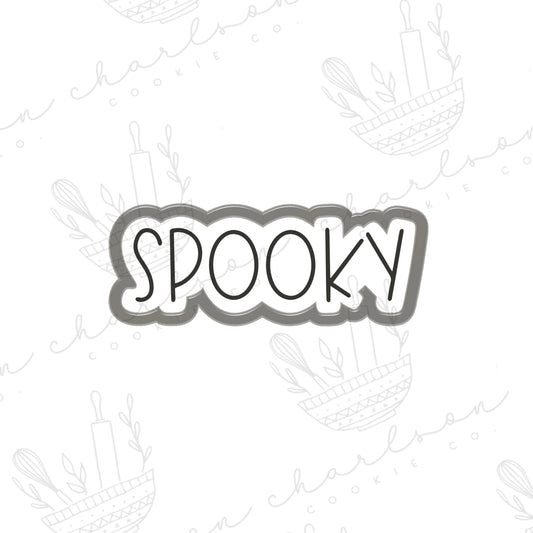 Spooky cookie cutter